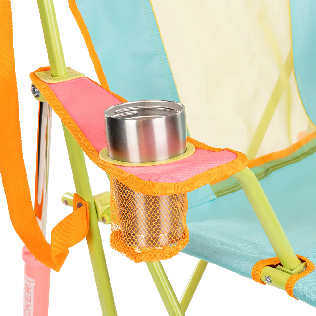 Smooth Motion Comfort Pro Rocker - Choice 375 - Patented Spring-Action Rocking Chair for Camping Detail