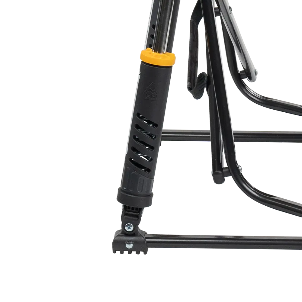 Premium All-Weather Freestyle Rocker Elite - Choice 460 - Heavy-Duty Kickback Rocker with Beverage Holder Detail