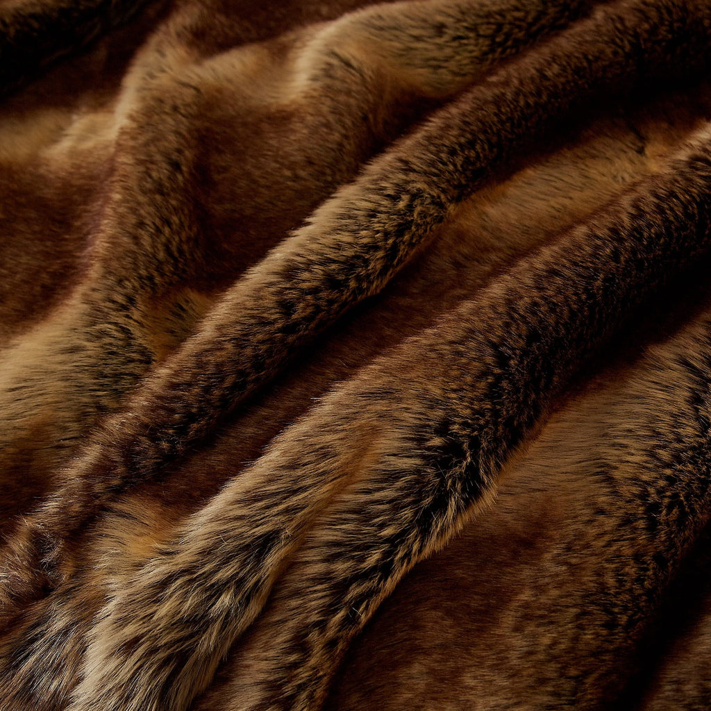 Cozy Fleece Luxury Faux Fur Throw Blanket for Bed Super Thick Warm Long Fluff Fuzzy Blankets for Bedroom Living Room, 60" x 80", ... - Cozy Fleece Throw Blanket for Couch & Bed Detail