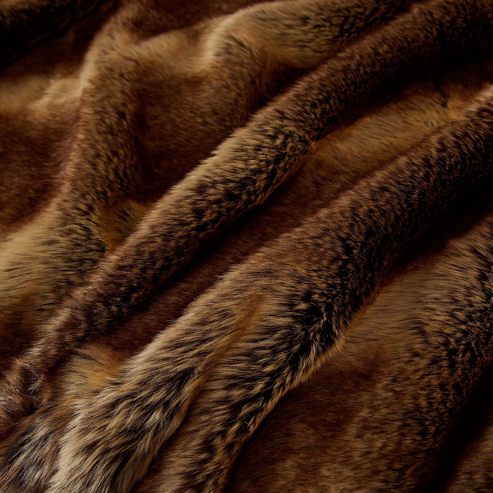 Cozy Fleece Luxury Faux Fur Throw Blanket for Bed Super Thick Warm Long Fluff Fuzzy Blankets for Bedroom Living Room, 60" x 80", ... - Cozy Fleece Throw Blanket for Couch & Bed Detail