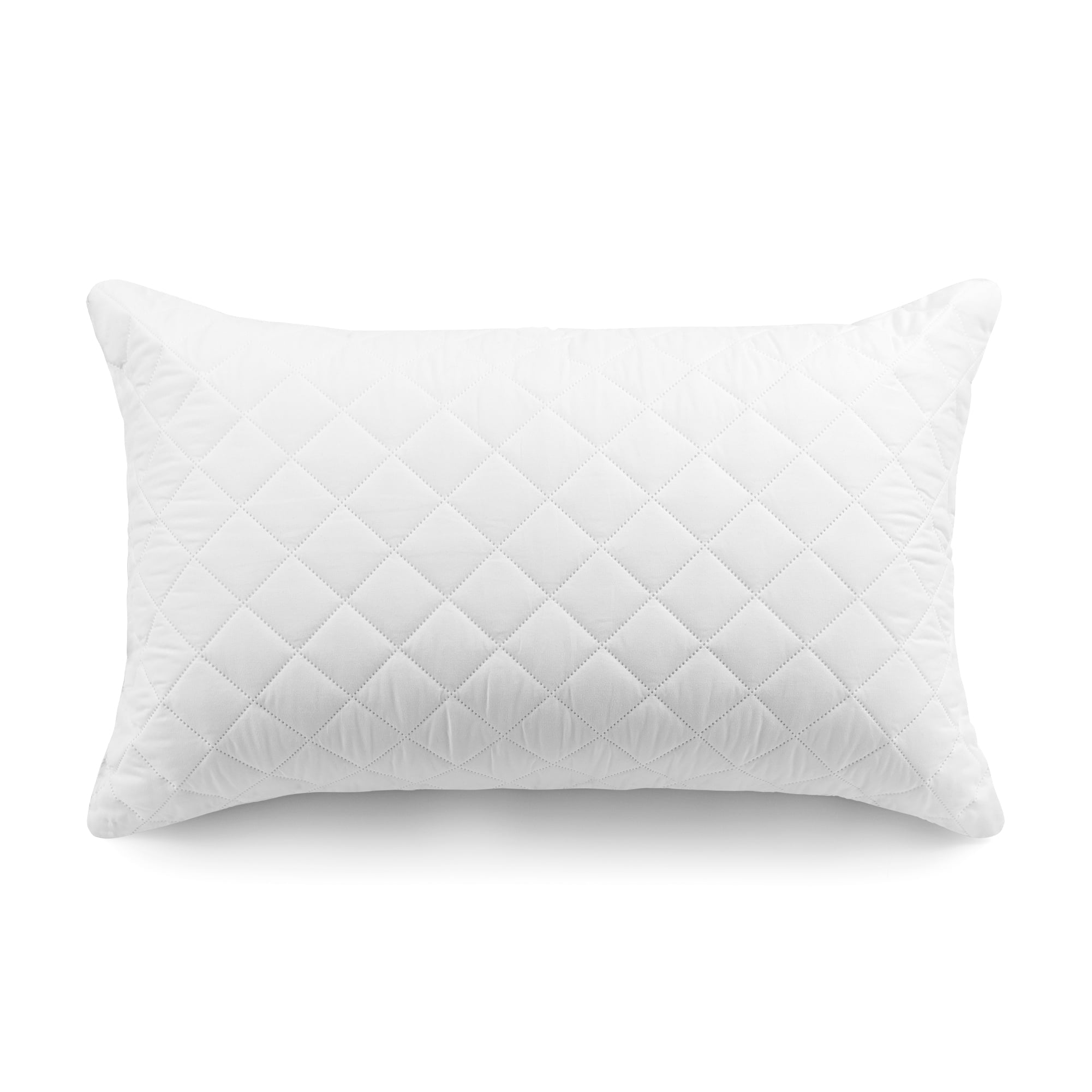 Hotel Collection Memory Foam Cluster Bed Pillow, Standard Queen, 2 Pack - Ergonomic Memory Foam Pillow for Neck Pain Support Detail