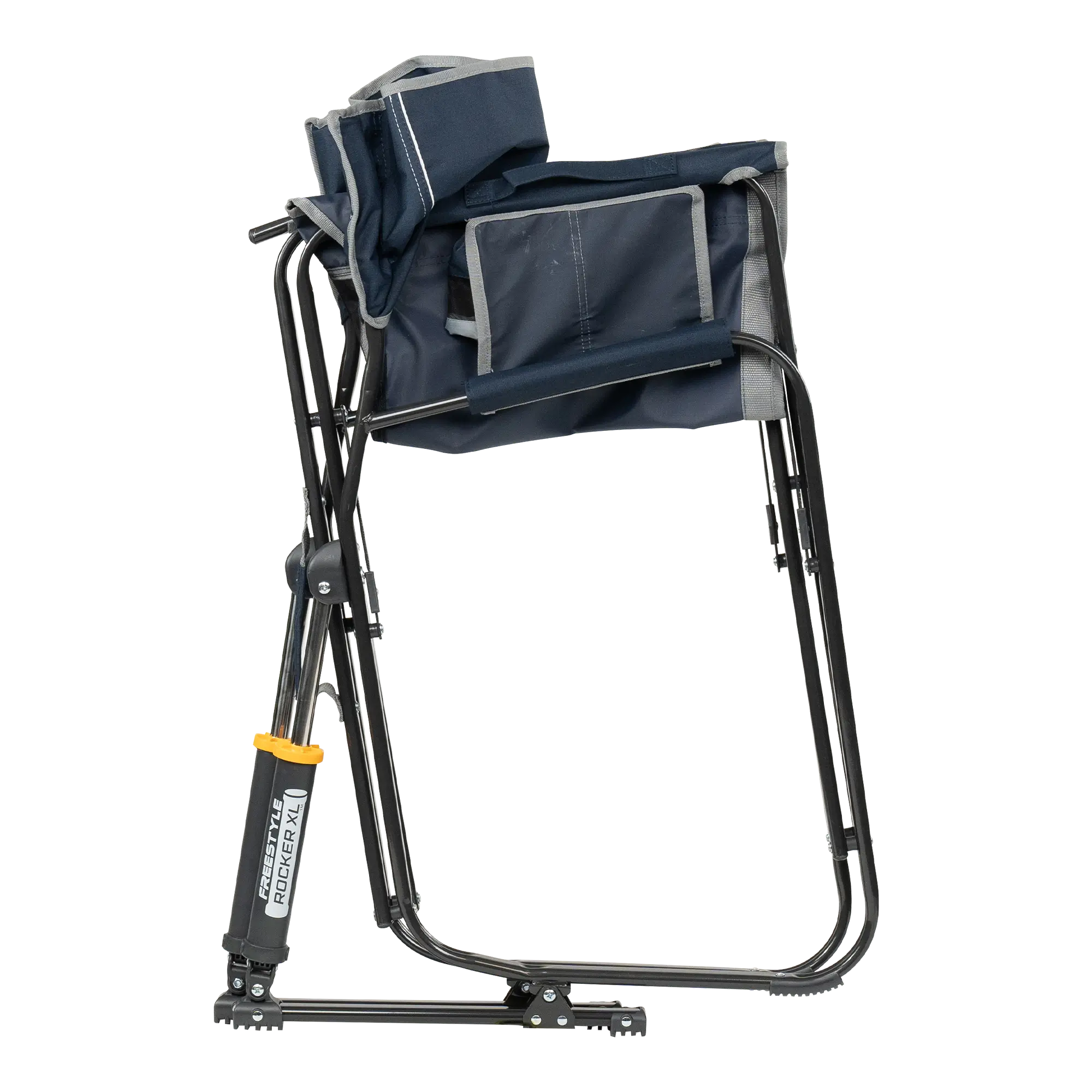 Patented Spring-Action Freestyle Rocker XL - Choice 552 - Heavy-Duty Kickback Rocker with Beverage Holder Detail