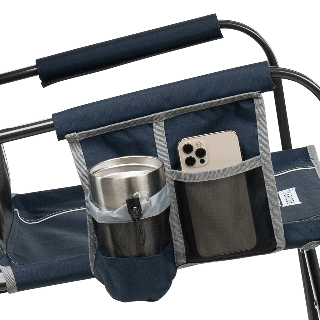 Patented Spring-Action Freestyle Rocker XL - Choice 552 - Heavy-Duty Kickback Rocker with Beverage Holder Detail