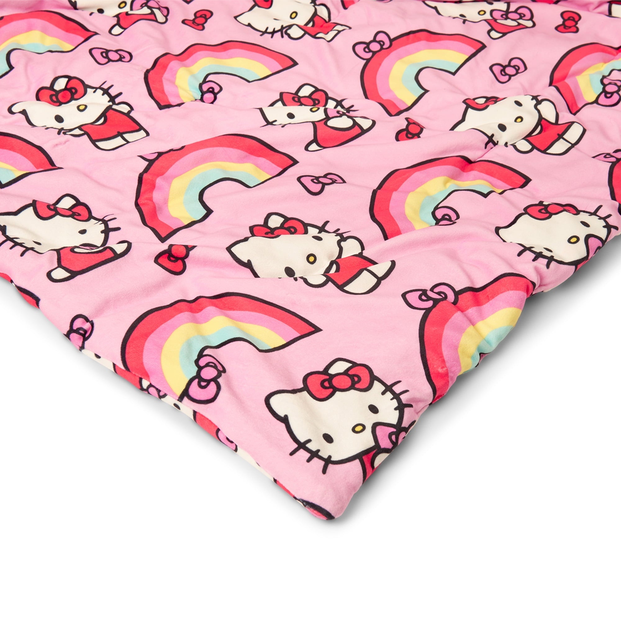 Reversible Sherpa Kids Squishy Cloud Throw Blanket, 46 x 60 inches - Super Soft Reversible Sherpa Flannel Blanket Detail