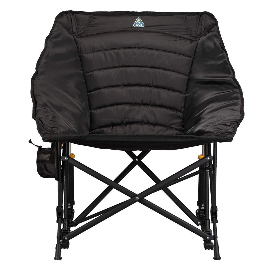 Smooth Motion Puff Rocker - Choice 731 - Patented Spring-Action Rocking Chair for Camping Detail