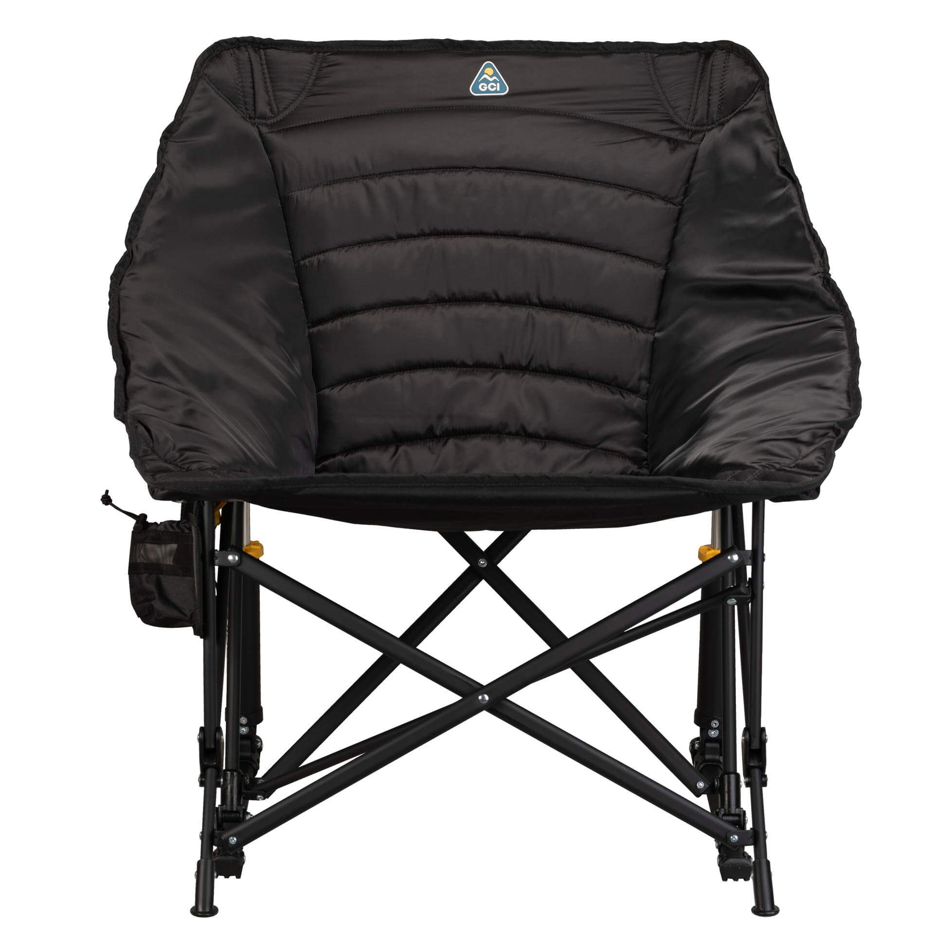 Smooth Motion Puff Rocker - Choice 731 - Patented Spring-Action Rocking Chair for Camping Detail
