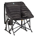 Smooth Motion Puff Rocker - Choice 731 - Patented Spring-Action Rocking Chair for Camping - Black