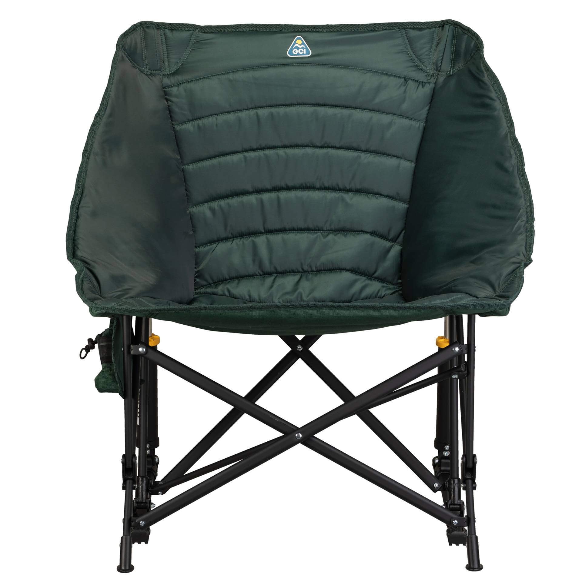 Smooth Motion Puff Rocker - Choice 731 - Patented Spring-Action Rocking Chair for Camping Detail