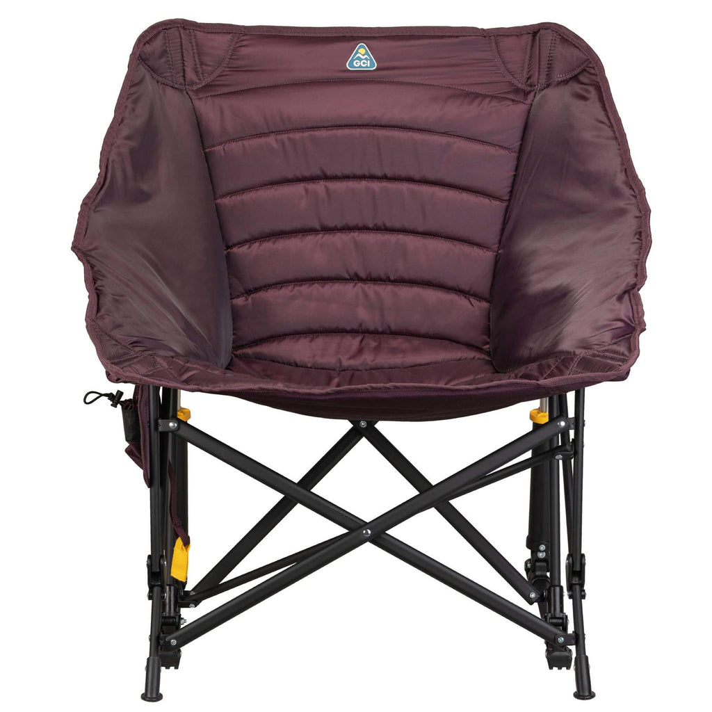Smooth Motion Puff Rocker - Choice 731 - Patented Spring-Action Rocking Chair for Camping Detail