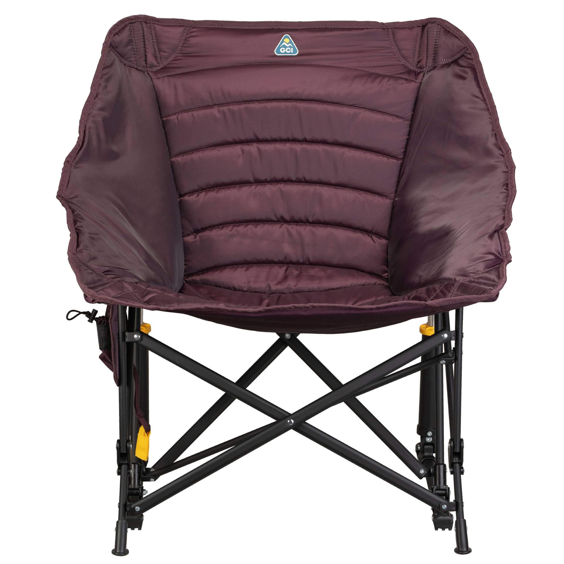 Smooth Motion Puff Rocker - Choice 731 - Patented Spring-Action Rocking Chair for Camping Detail