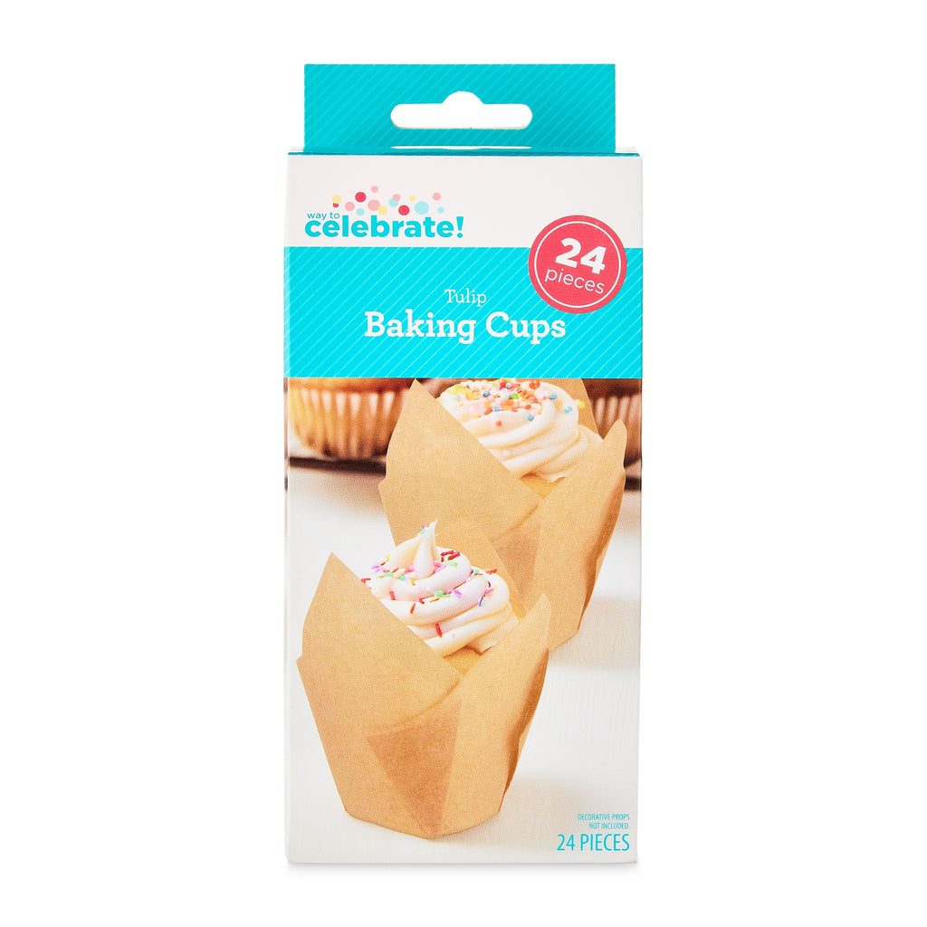 Multi-Functional Baking Cups, 24 Pieces - Premium Stainless Steel Garlic Presser & Peeler Detail