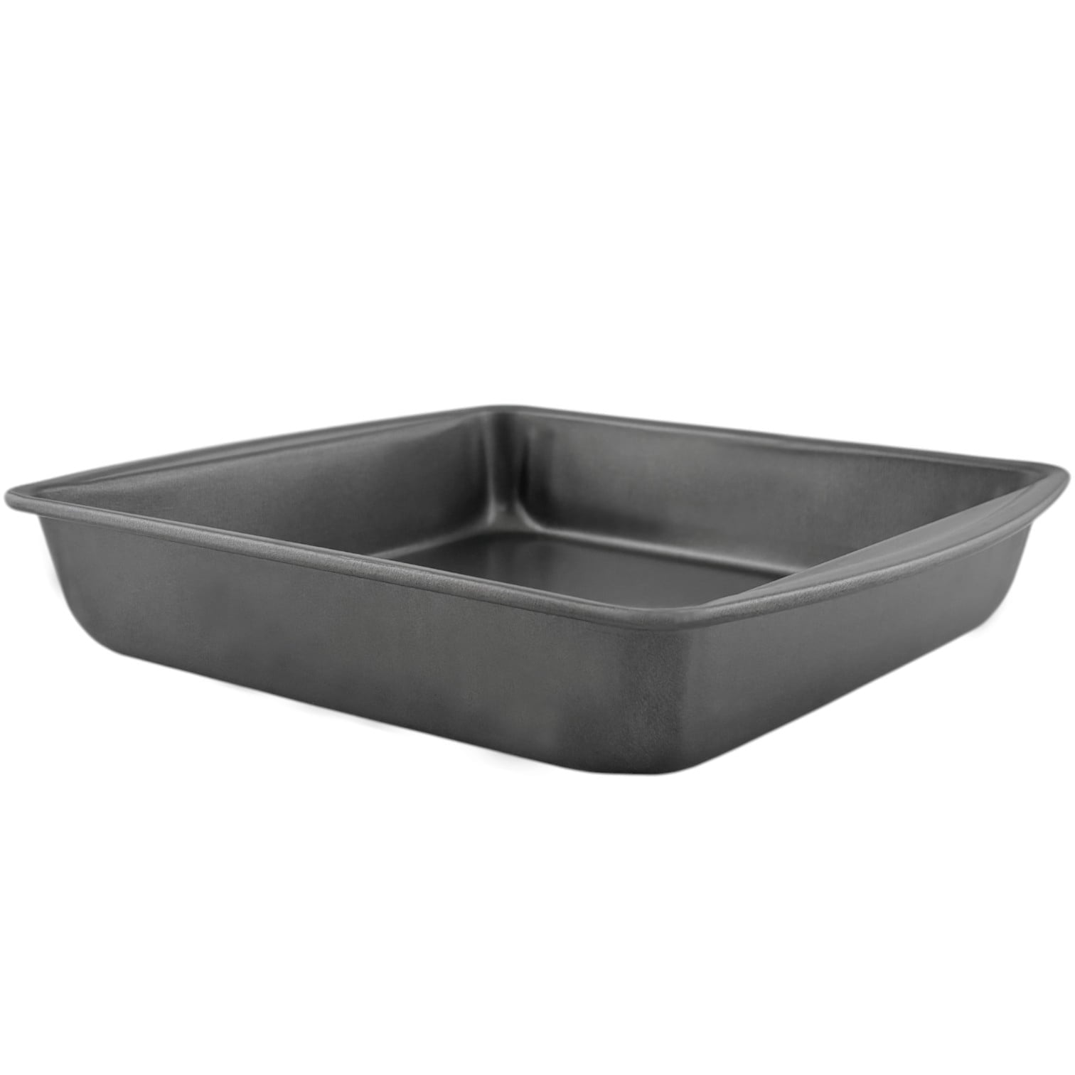 Innovative 9" x 9" x 2" Nonstick Square Cake Pan, Gray - Multi-Functional Manual Food Chopper & Slicer Detail