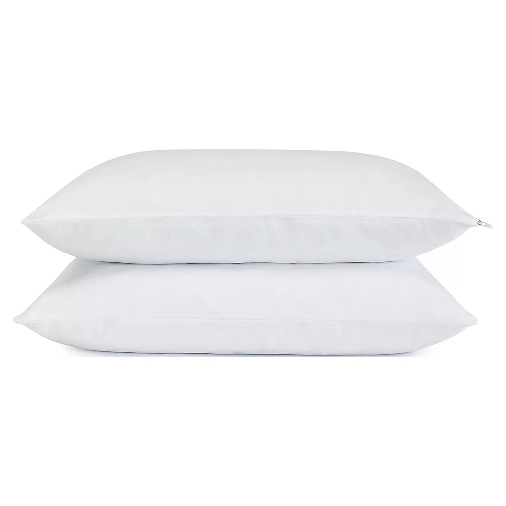 Orthopedic Support Cooling Gel Memory Foam Bed Pillow, Set of 2 - Hotel Quality Plush Sleeping Pillows Detail