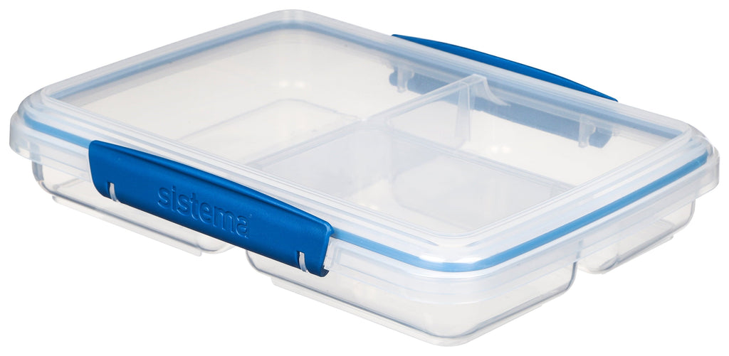 Deliciously Squishy To Go 820ml/3.4 Cups Multi Split Food Storage Container - Deliciously Soft Cupcake Sensory Glob Detail