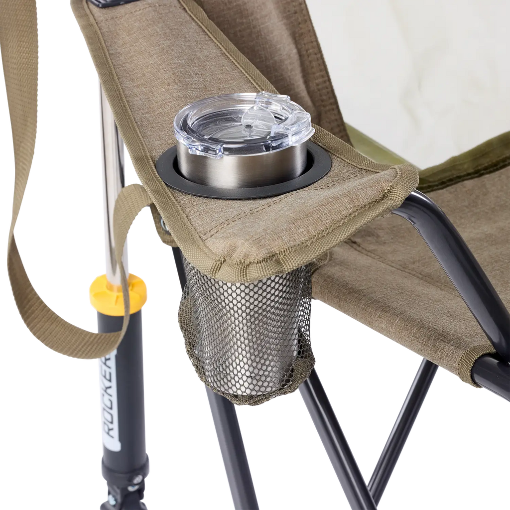Heavy-Duty Freestyle Comfort Pro Rocker XL - Choice 107 - Freestyle Rocker Portable Outdoor Folding Chair Detail