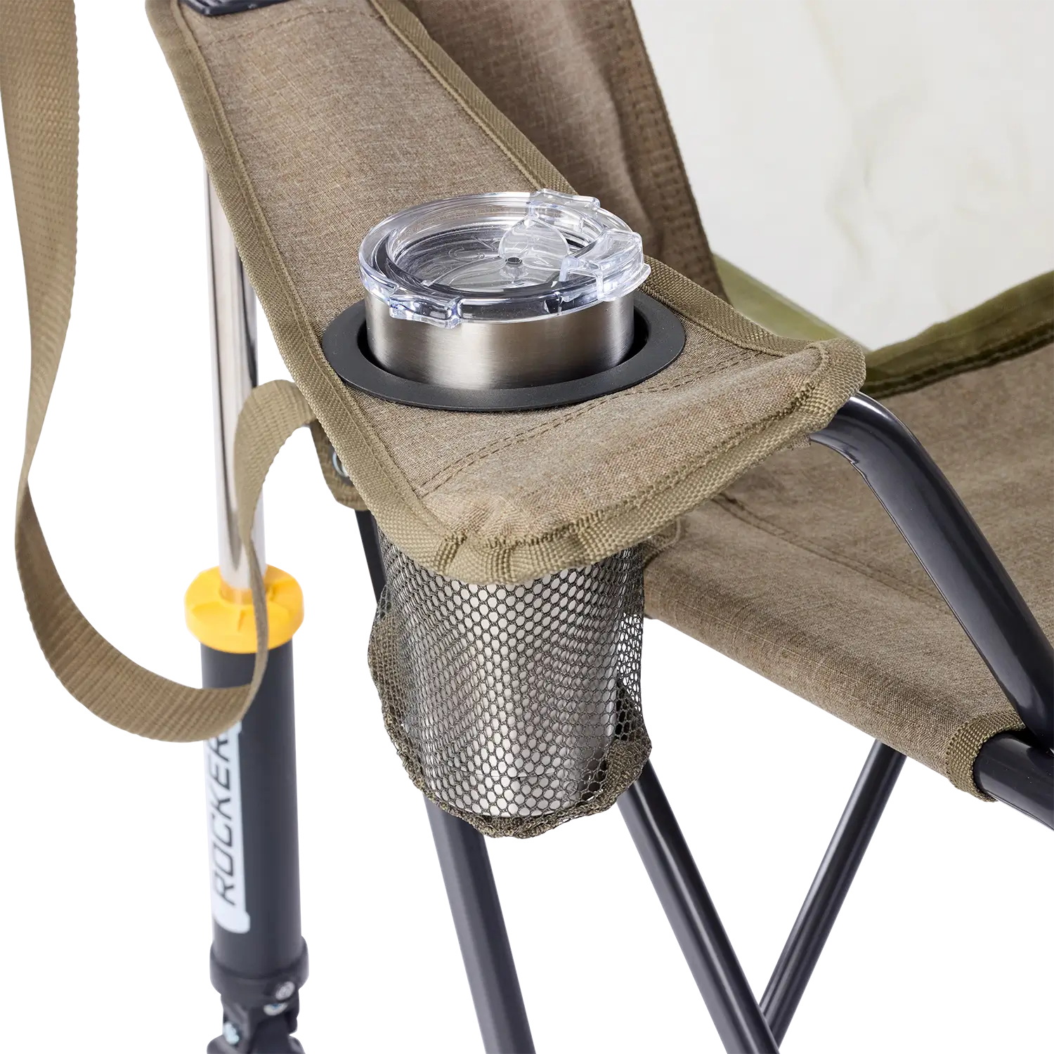 Heavy-Duty Freestyle Comfort Pro Rocker XL - Choice 107 - Freestyle Rocker Portable Outdoor Folding Chair Detail