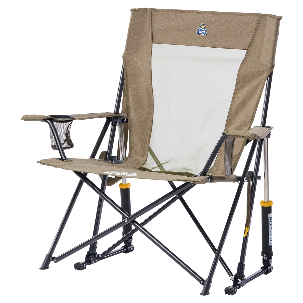 Heavy-Duty Freestyle Comfort Pro Rocker XL - Choice 107 - Freestyle Rocker Portable Outdoor Folding Chair Detail