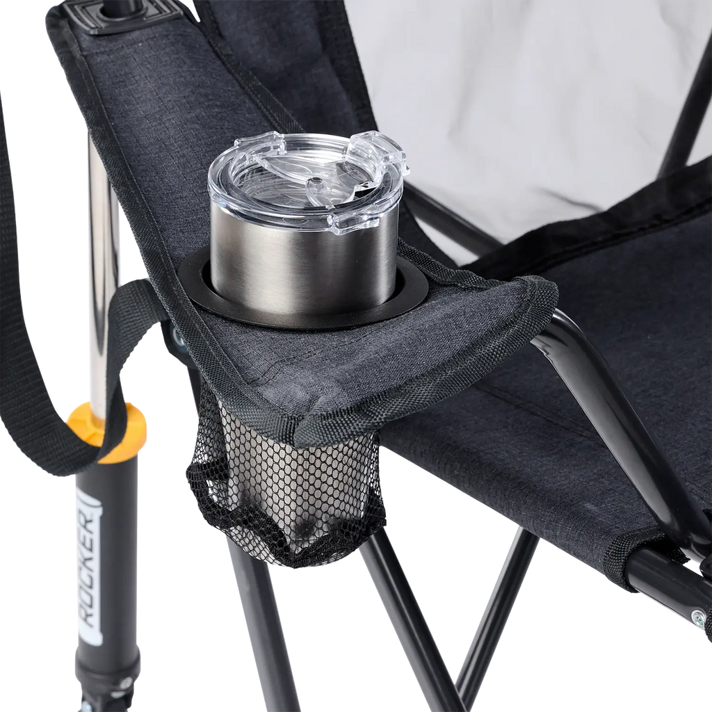 Heavy-Duty Freestyle Comfort Pro Rocker XL - Choice 107 - Freestyle Rocker Portable Outdoor Folding Chair Detail