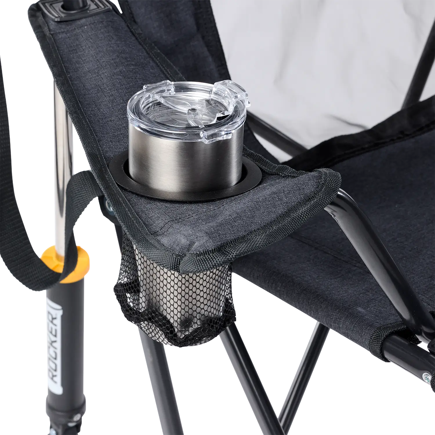 Heavy-Duty Freestyle Comfort Pro Rocker XL - Choice 107 - Freestyle Rocker Portable Outdoor Folding Chair Detail