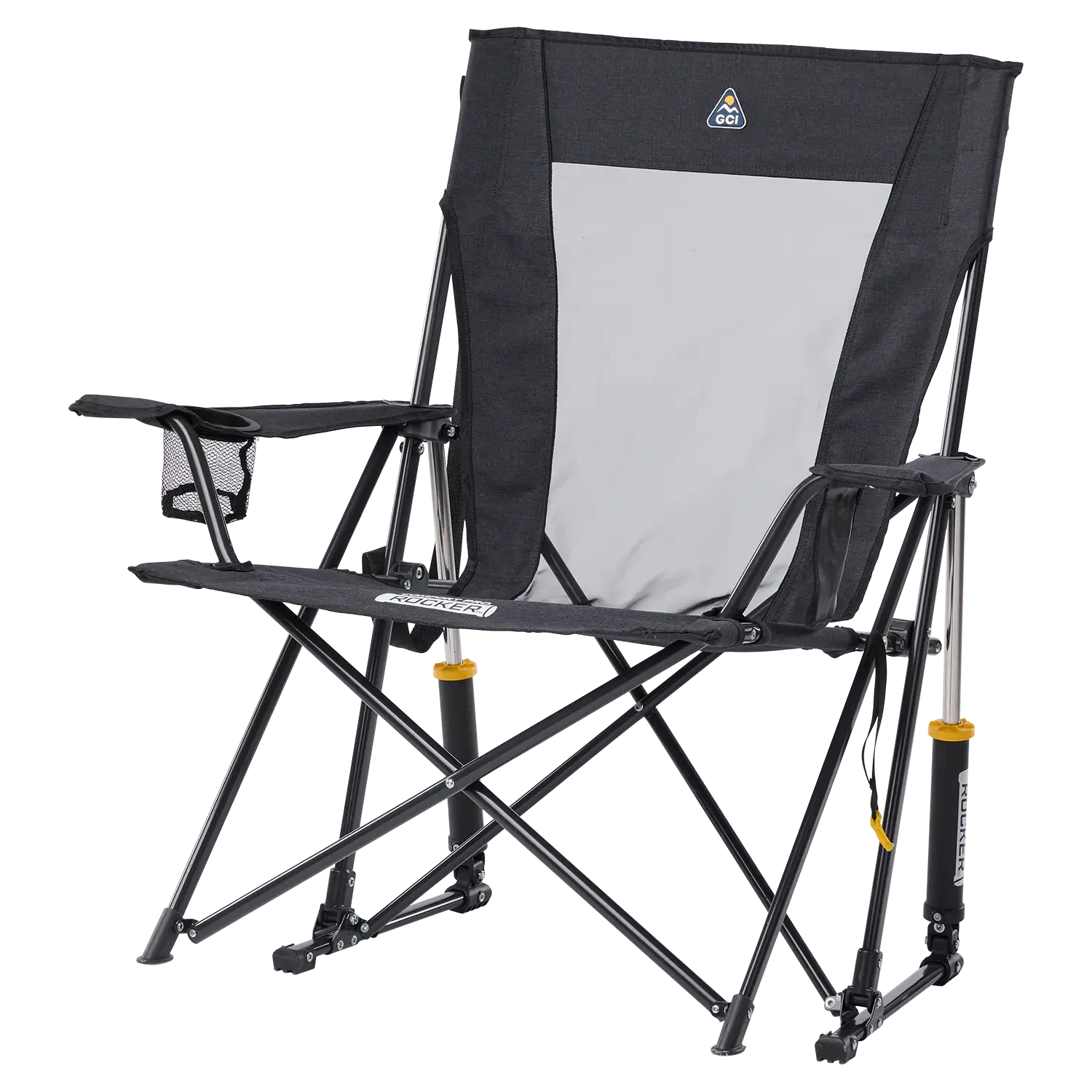 Heavy-Duty Freestyle Comfort Pro Rocker XL - Choice 107 - Freestyle Rocker Portable Outdoor Folding Chair Detail