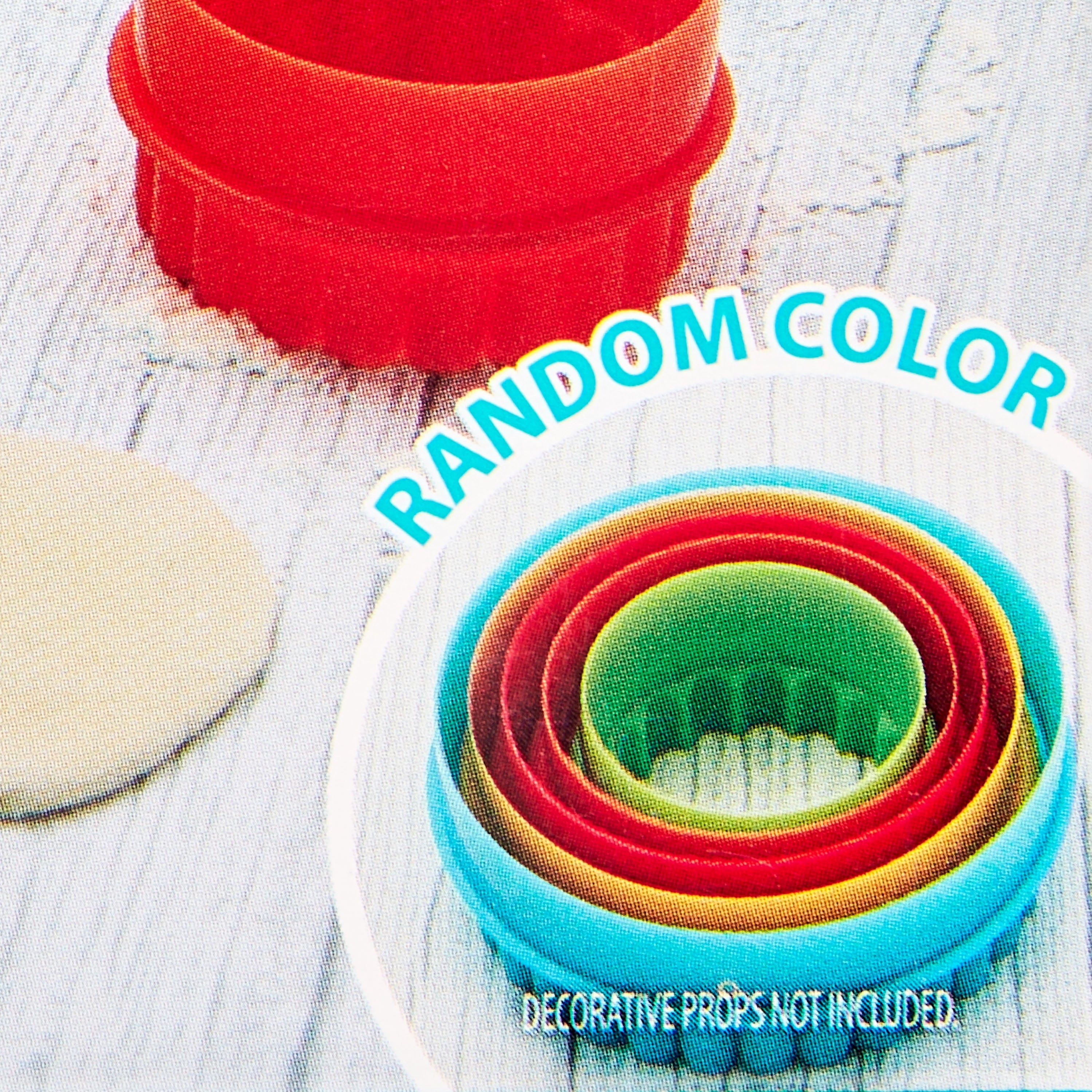 Multi-Functional Round Double-Sided Plastic Cookie Cutter Set, 5 Pieces - Innovative Kitchen Helper for Modern Cooking Detail
