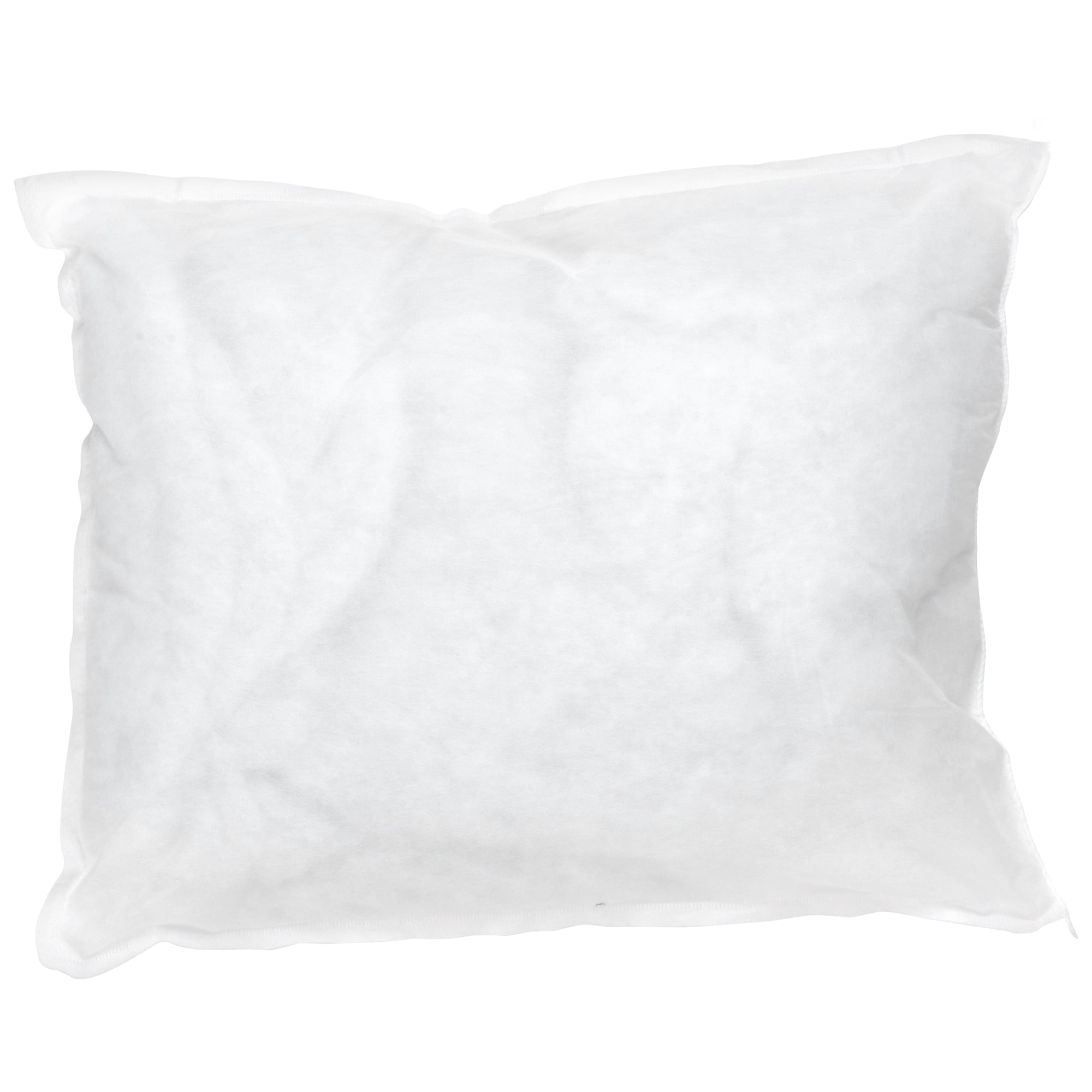 Hotel Collection Bed Pillow, 12 x 17 Inch, White, Disposable, 2 Count - Orthopedic Shredded Foam Bed Pillow Set Detail