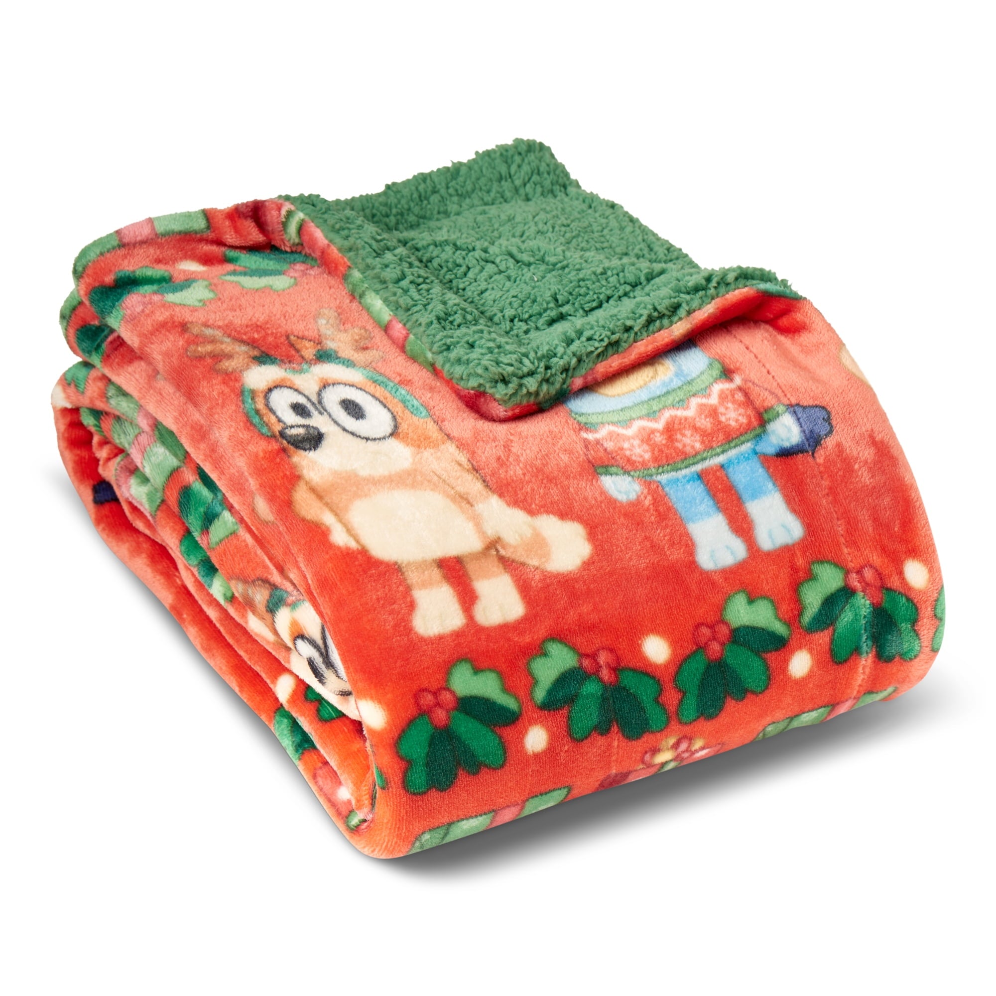 Decorative Knitted Holidays are Nice Silk Touch Throw Blanket with Sherpa Reverse 50 x 60 inches - Luxury Knitted Decorative Throw Blanket with Fringes Detail