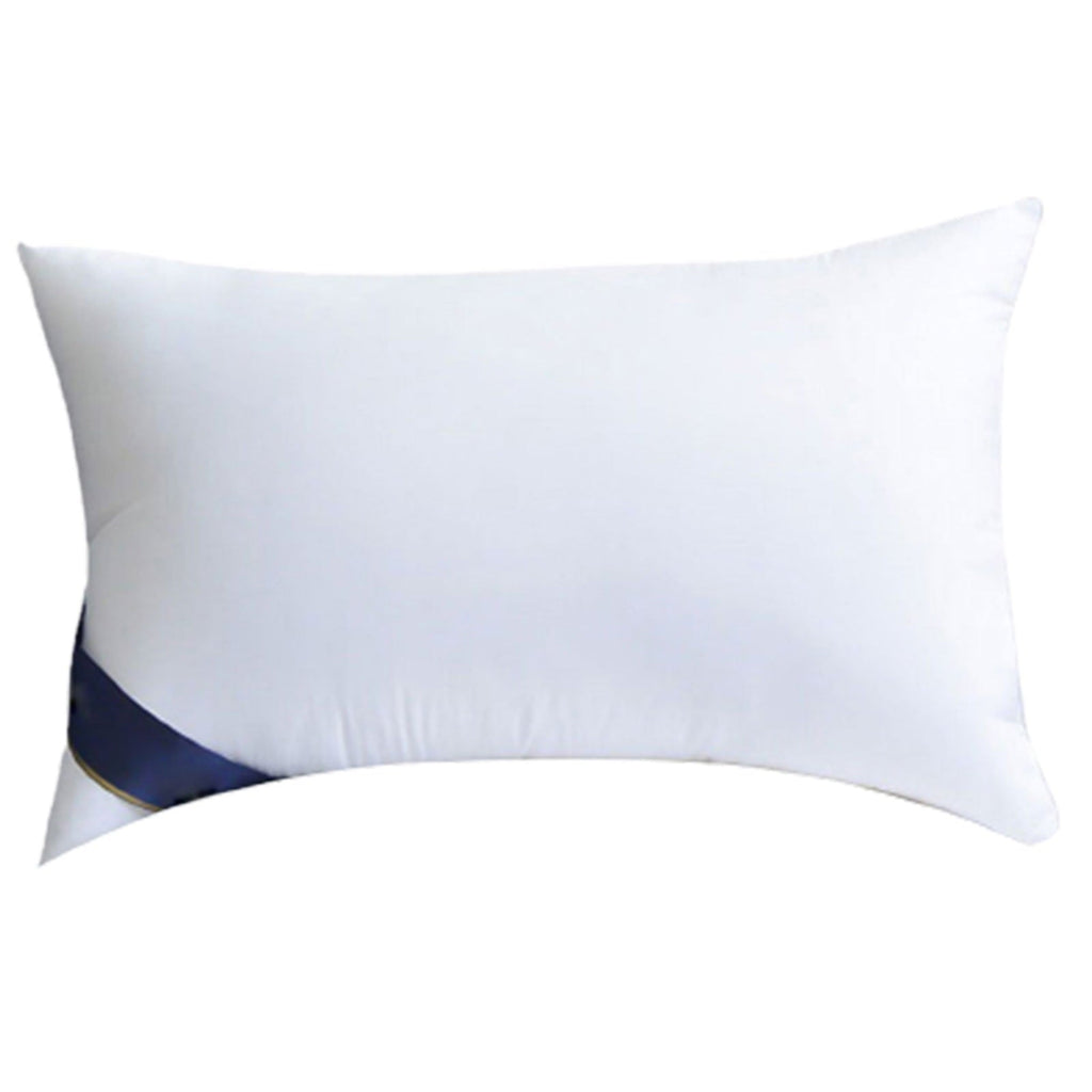 Orthopedic Support 2Pcs Soft Feather Velvet Down Pillow Standard Size, Hotel-grade Feather Pillow for Sleeping, Skin-friendly Cotton Fab... - Ergonomic Memory Foam Pillow for Neck Pain Support Detail