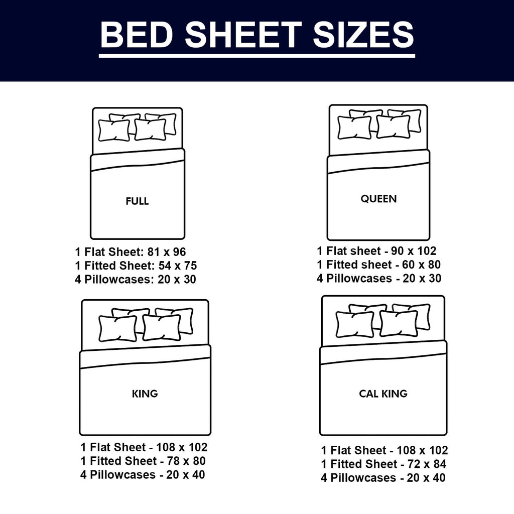 Wrinkle-Resistant Hotel Collection Rayon derived - 6 Piece, Queen, White - Luxury Bed Sheet Set with Deep Pockets Detail