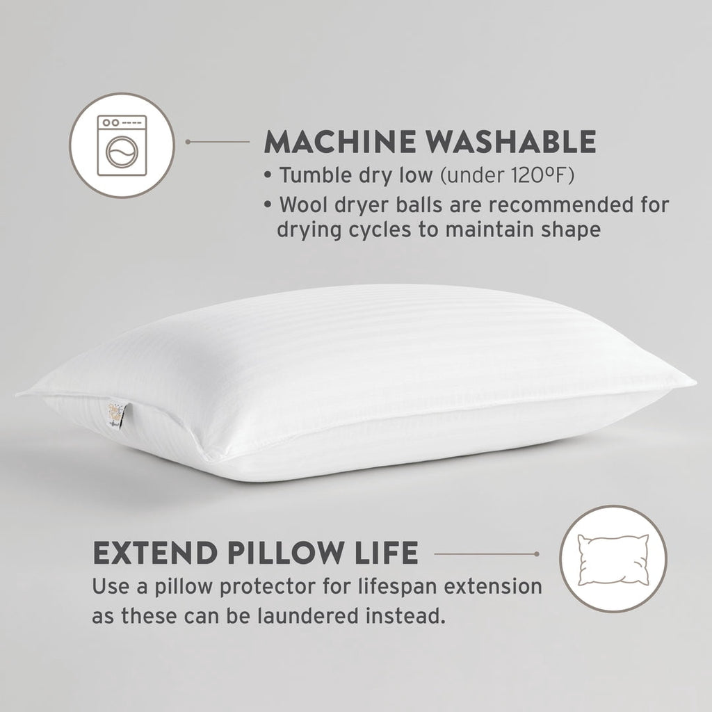 Fluffy Shredded Dolce Notte II Stomach, Side and Back Sleeper Bed Pillow for Sleeping | Hotel and Resort Quality | Hypoallergenic, Do... - Hotel Quality Plush Sleeping Pillows Detail