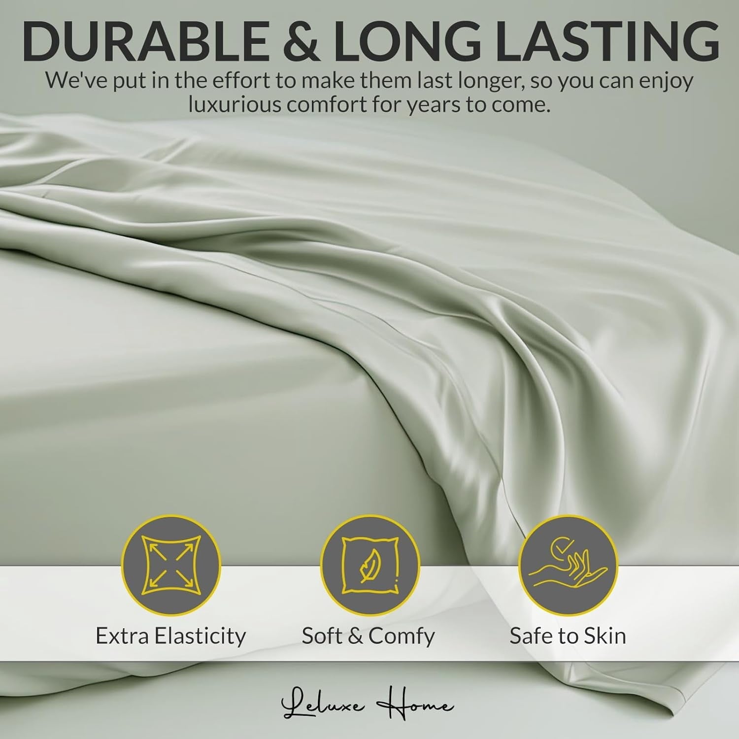 Wrinkle-Resistant 4-Piece Full Pink Sheet Set - Cooling, Wrinkle-Free - Cooling Hotel Quality Bedding Sheets and Pillowcases Detail