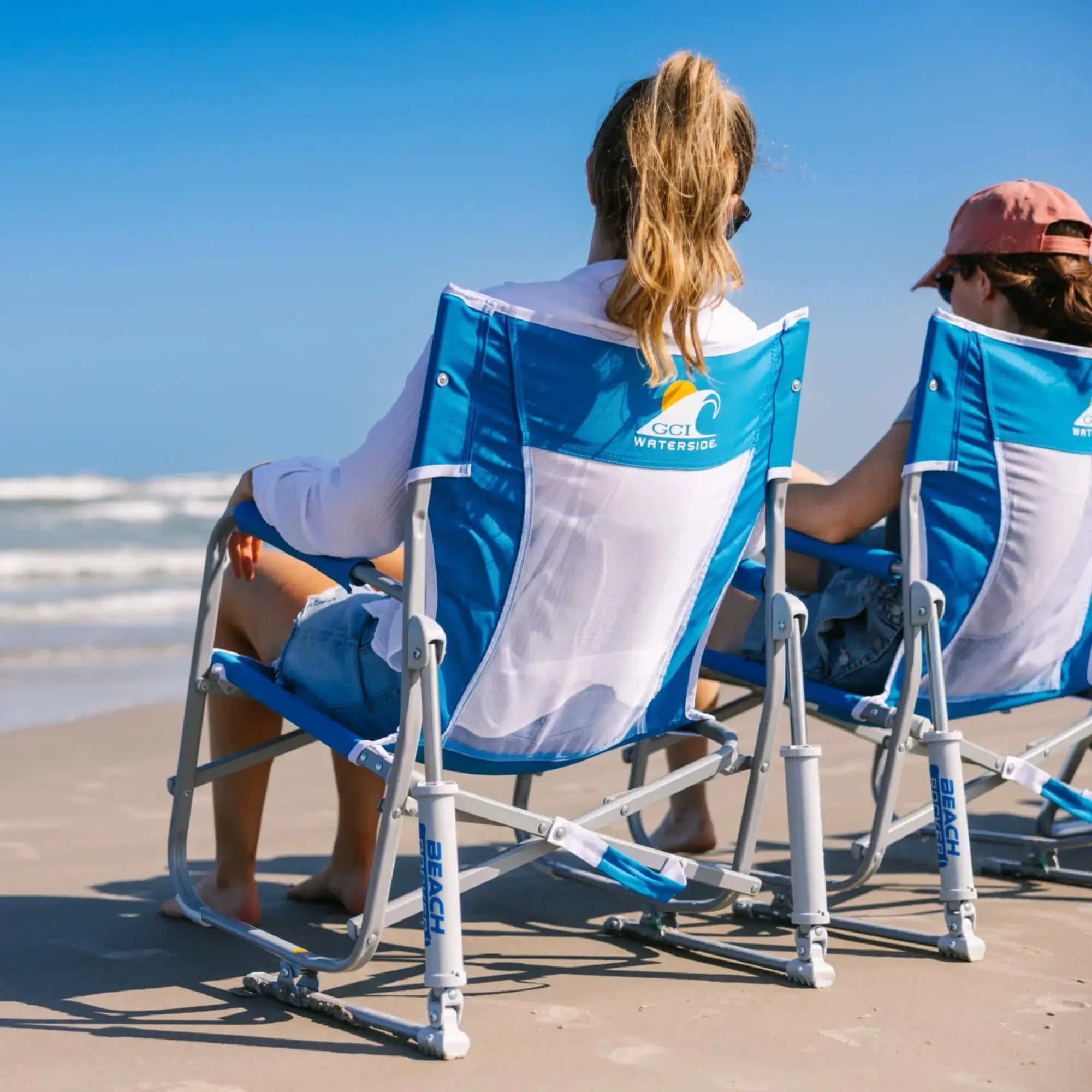 Smooth Motion Beach Rocker Bundle - Choice 773 - RoadTrip Rocker Smooth Motion Camp Chair Detail
