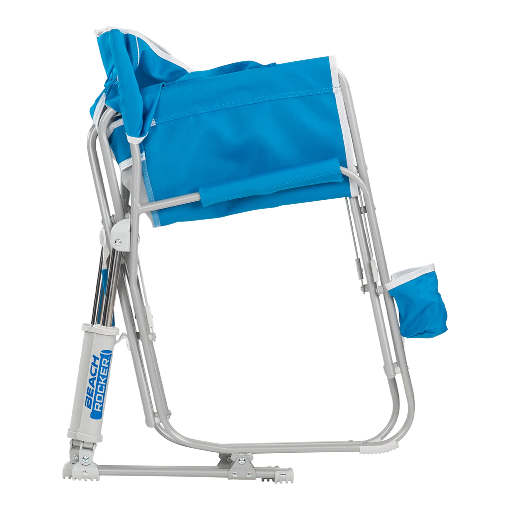 Heavy-Duty Freestyle Beach Rocker - Choice 712 - Heavy-Duty Kickback Rocker with Beverage Holder Detail