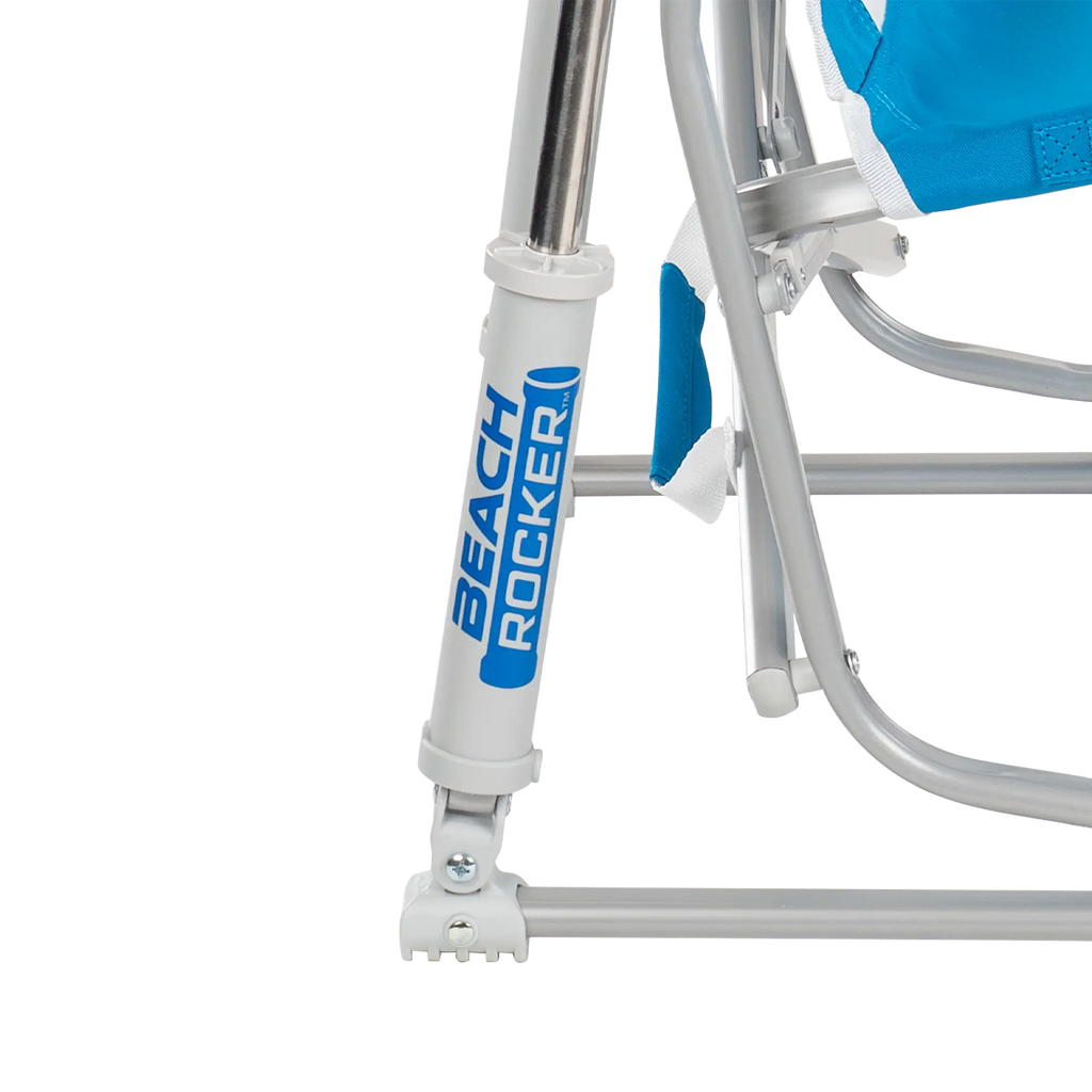 Heavy-Duty Freestyle Beach Rocker - Choice 712 - Heavy-Duty Kickback Rocker with Beverage Holder Detail