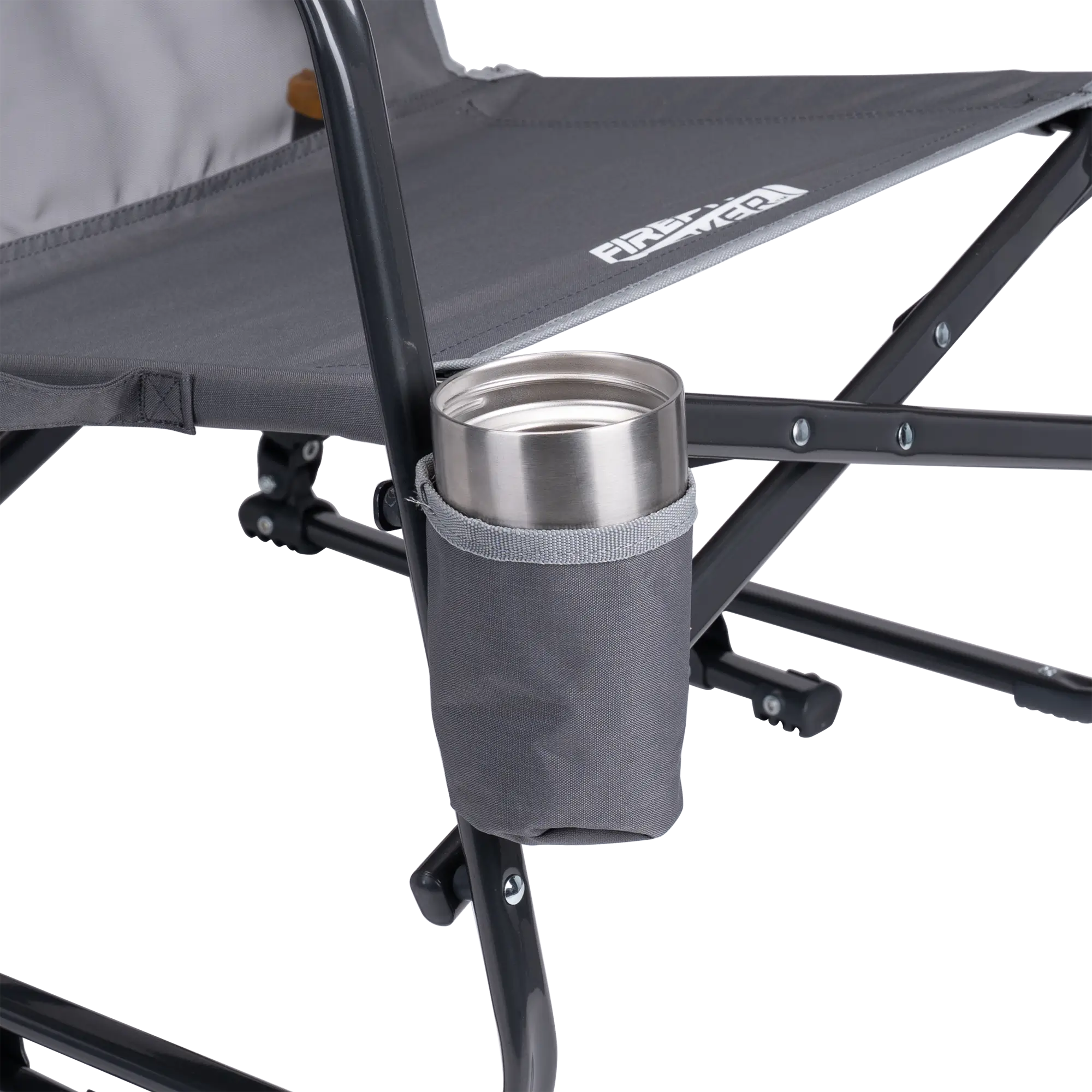 Heavy-Duty Freestyle FirePit Rocker - Choice 737 - Patented Spring-Action Rocking Chair for Camping Detail