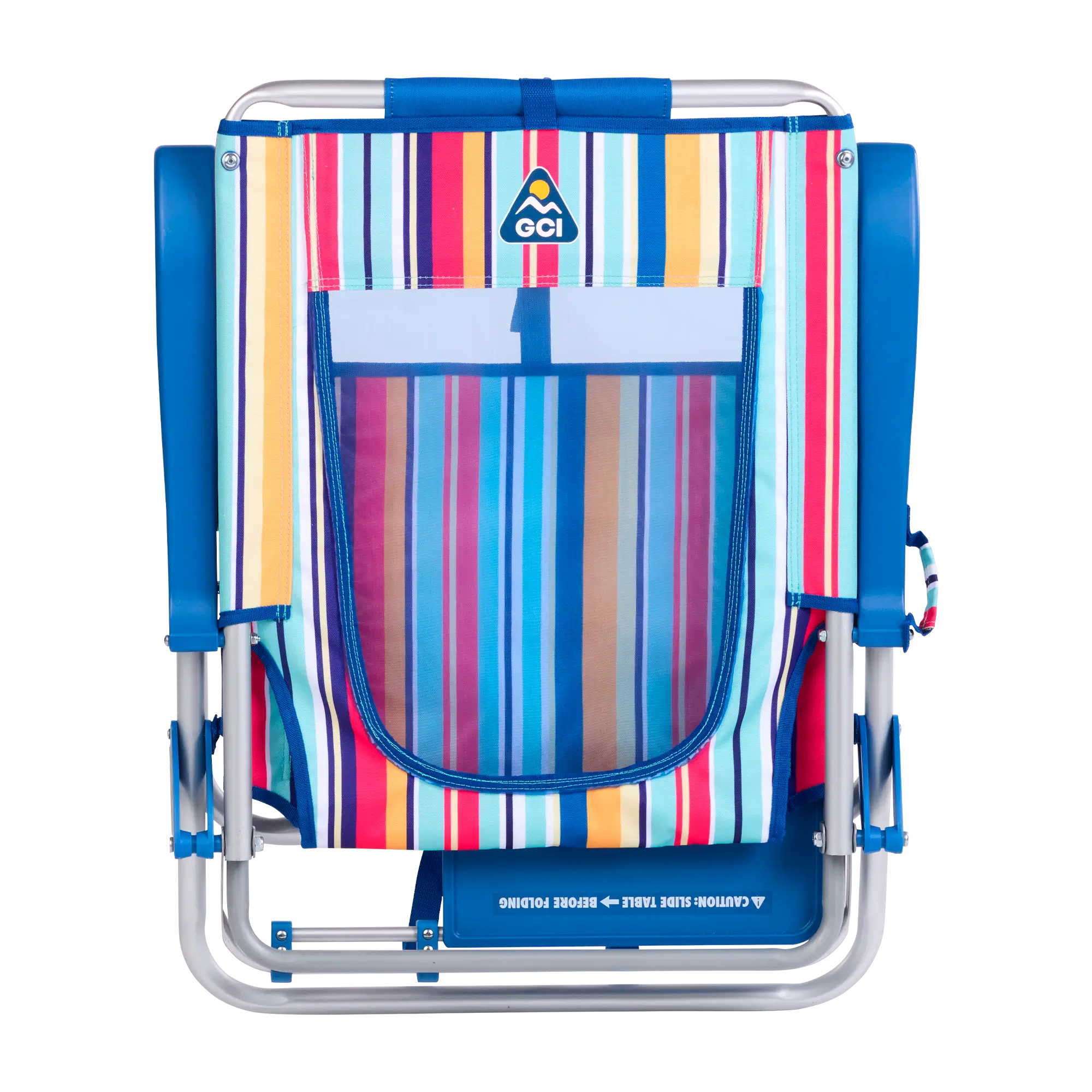 Backpack Travel Big Surf with Slide Table - Choice 334 - Rust-Resistant Aluminum Sand-Friendly Lounge Chair Detail