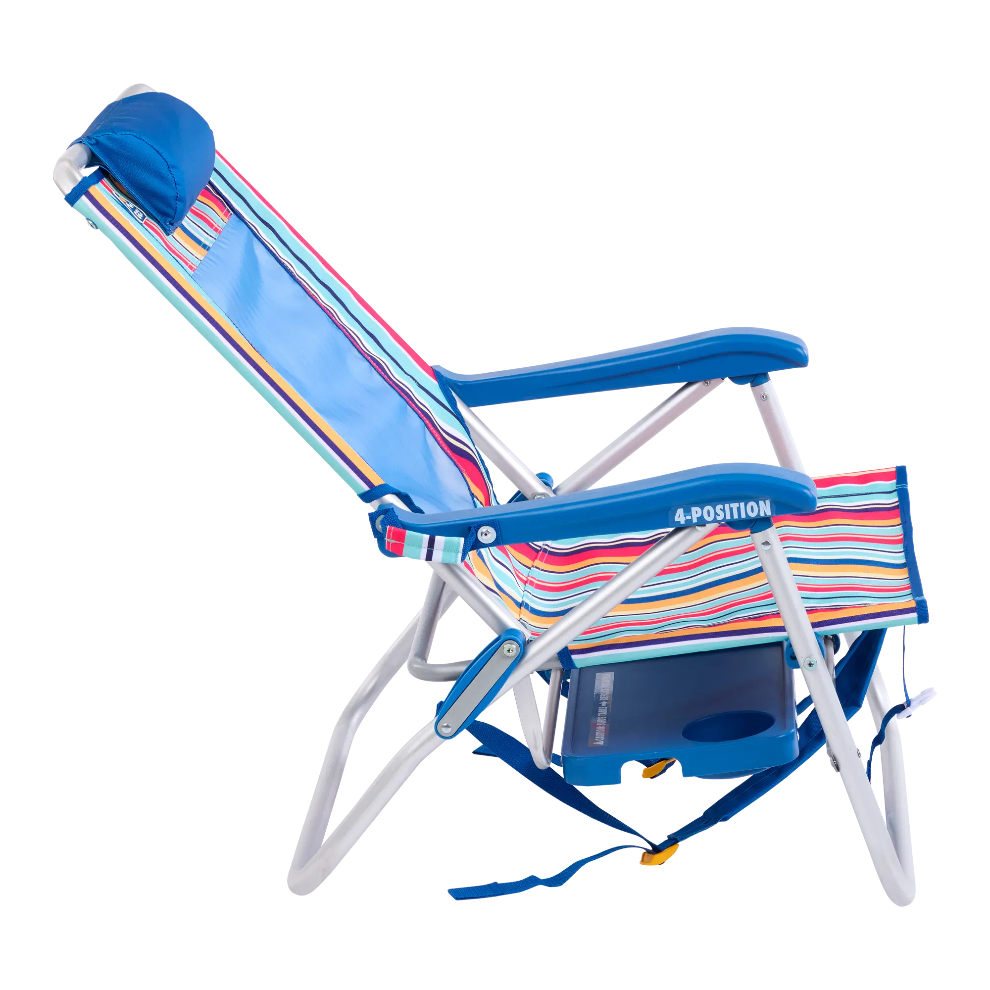 Backpack Travel Big Surf with Slide Table - Choice 334 - Rust-Resistant Aluminum Sand-Friendly Lounge Chair Detail