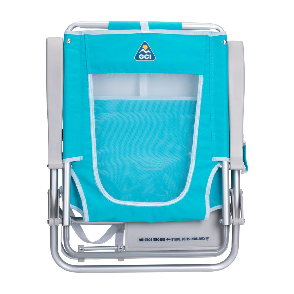 Backpack Travel Big Surf with Slide Table - Choice 334 - Rust-Resistant Aluminum Sand-Friendly Lounge Chair Detail