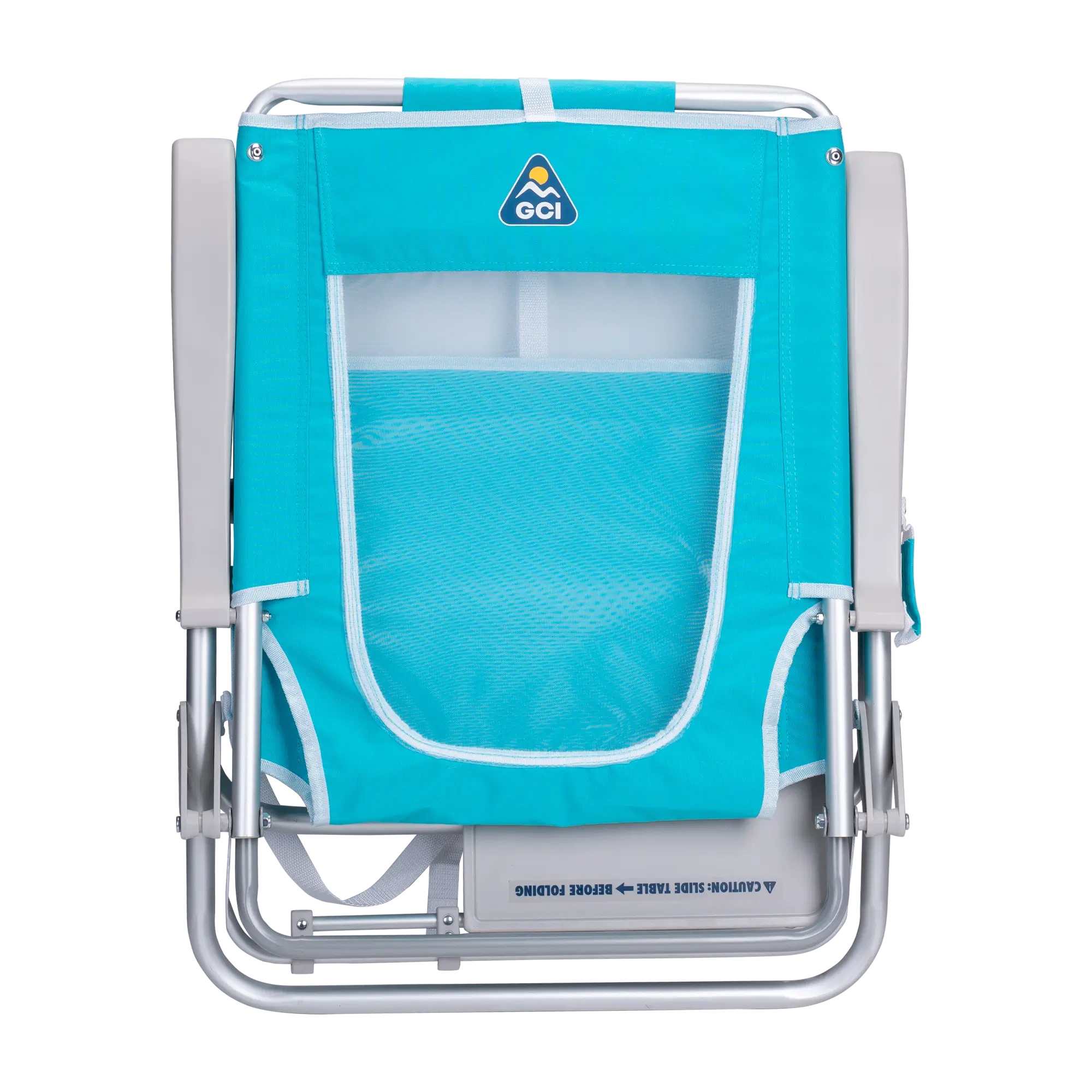 Backpack Travel Big Surf with Slide Table - Choice 334 - Rust-Resistant Aluminum Sand-Friendly Lounge Chair Detail