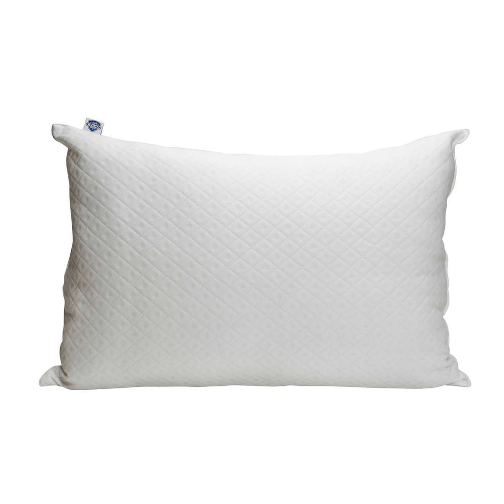 Decorative Plump Pure Luxury Queen Eternaloft Bed Pillows - Hypoallergenic, Machine Washable (2 Count) - Orthopedic Shredded Foam Bed Pillow Set Detail
