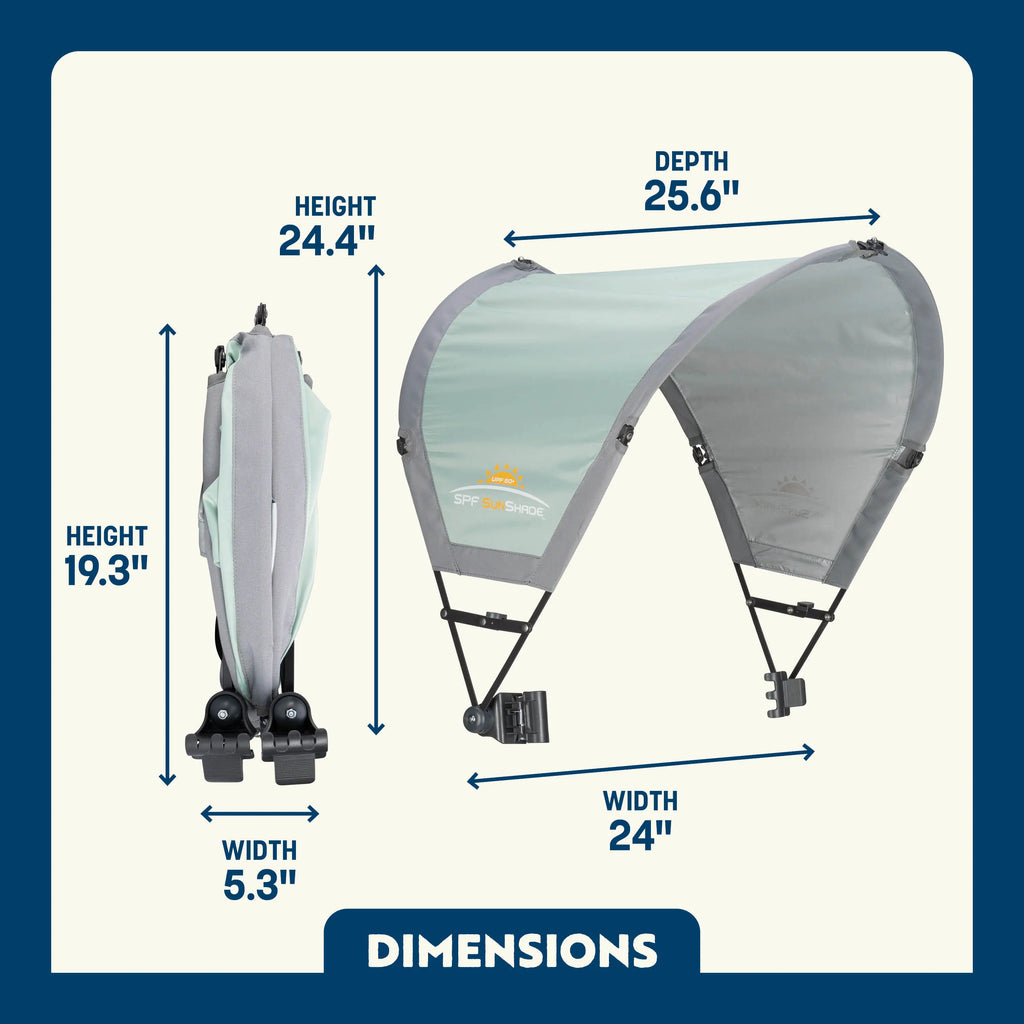 Premium All-Weather SunShade Accessory - Choice 361 - SunShade Canopy for Beach & Camping Detail