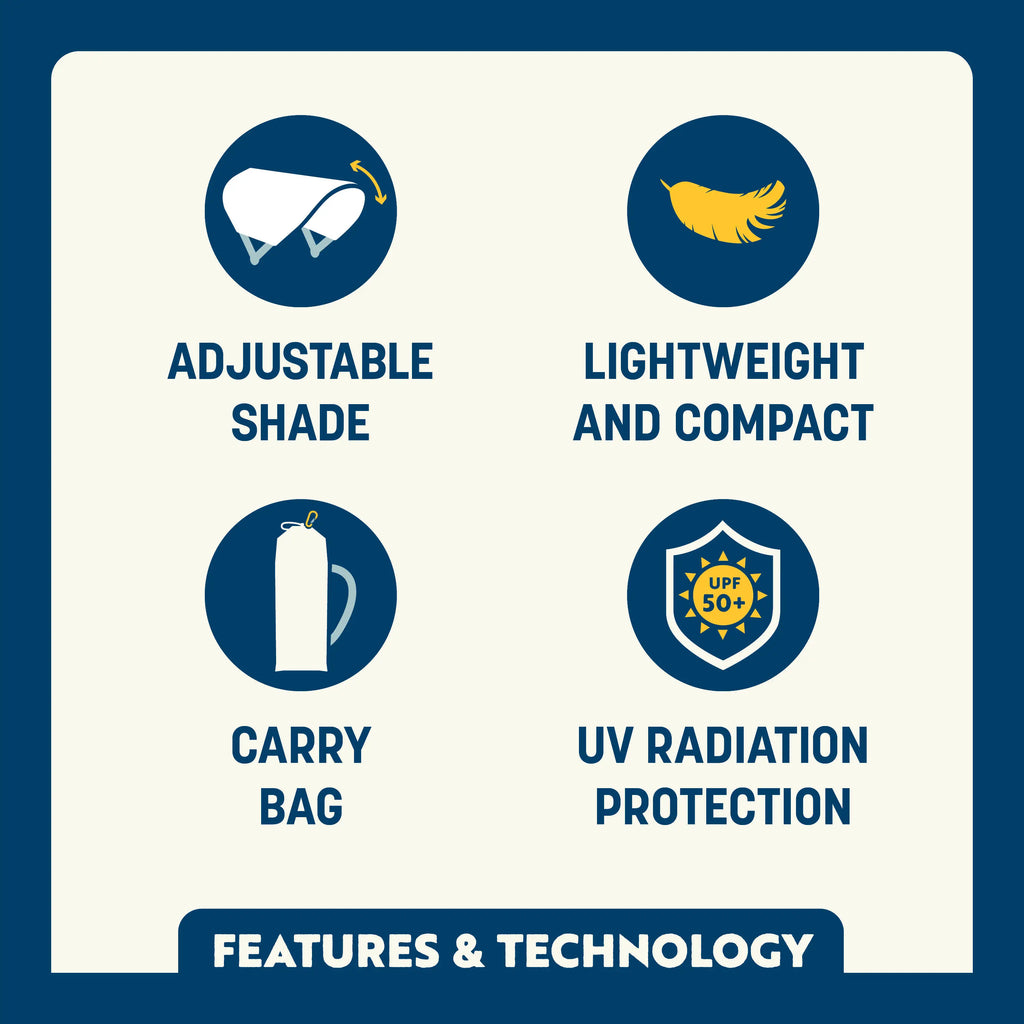 Premium All-Weather SunShade Accessory - Choice 361 - SunShade Canopy for Beach & Camping Detail