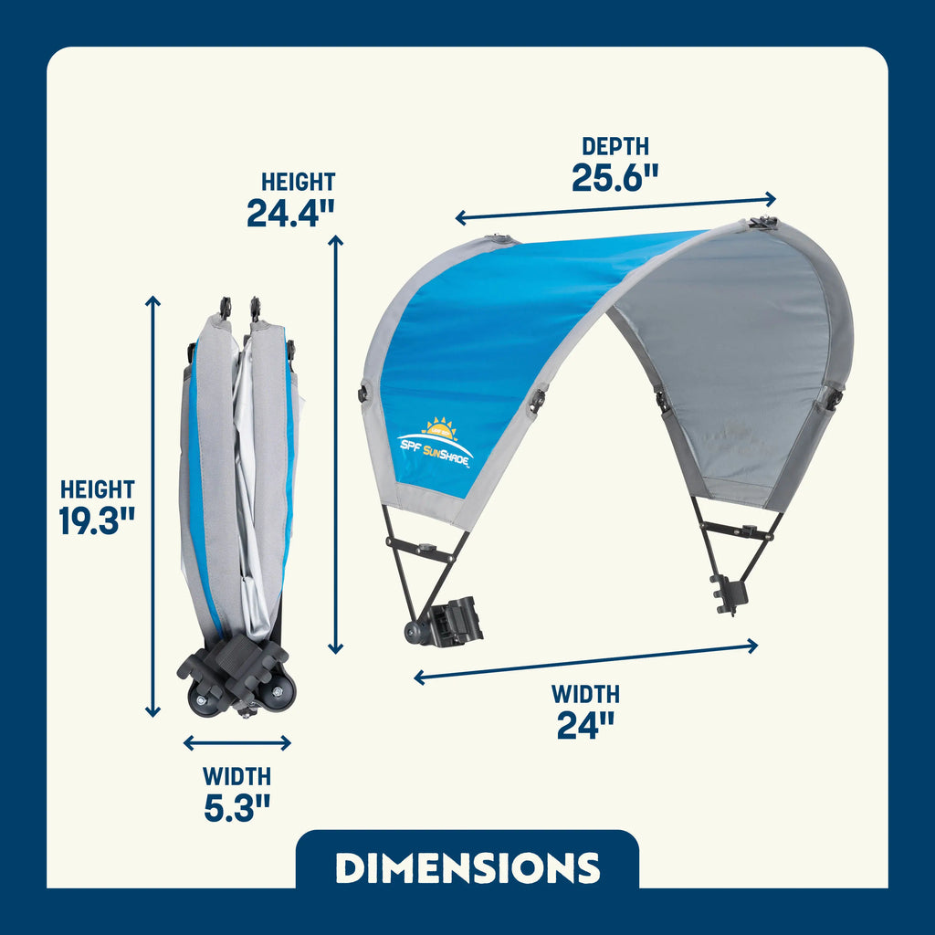 Premium All-Weather SunShade Accessory - Choice 361 - SunShade Canopy for Beach & Camping Detail