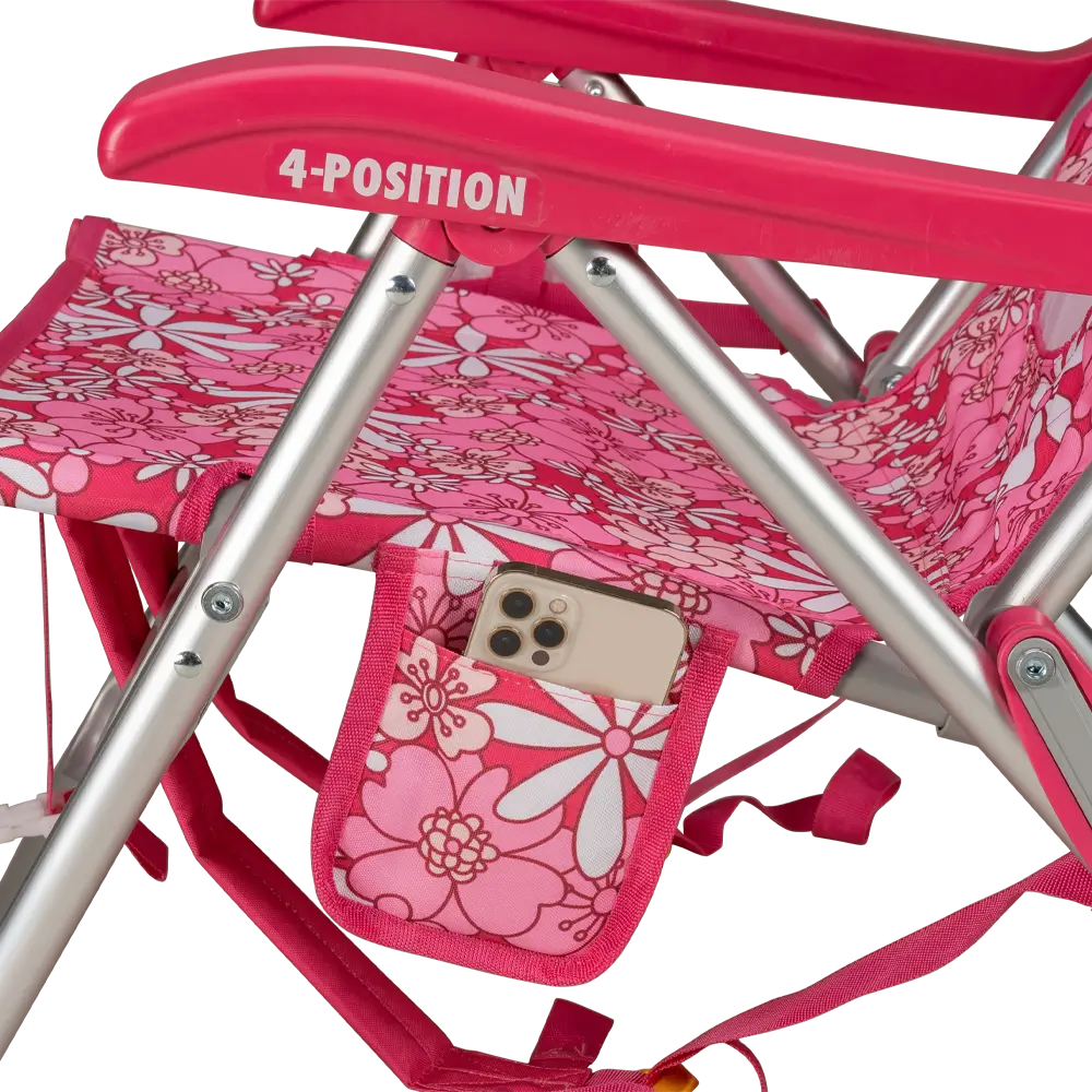 Reclining Beach Backpack Beach Chair - Choice 709 - Multi-Position Outdoor Beach Chair with Pillow Detail