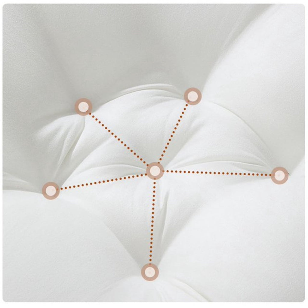 Hotel Collection Happon Soft Breathable Cotton Bed Pillows - Washable - Hotel Quality Plush Sleeping Pillows Detail