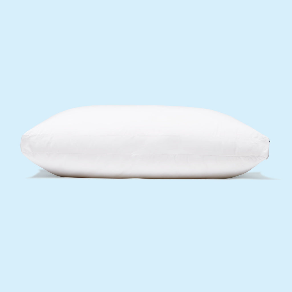 Decorative Plump Essential Pillow, Standard - Orthopedic Shredded Foam Bed Pillow Set Detail