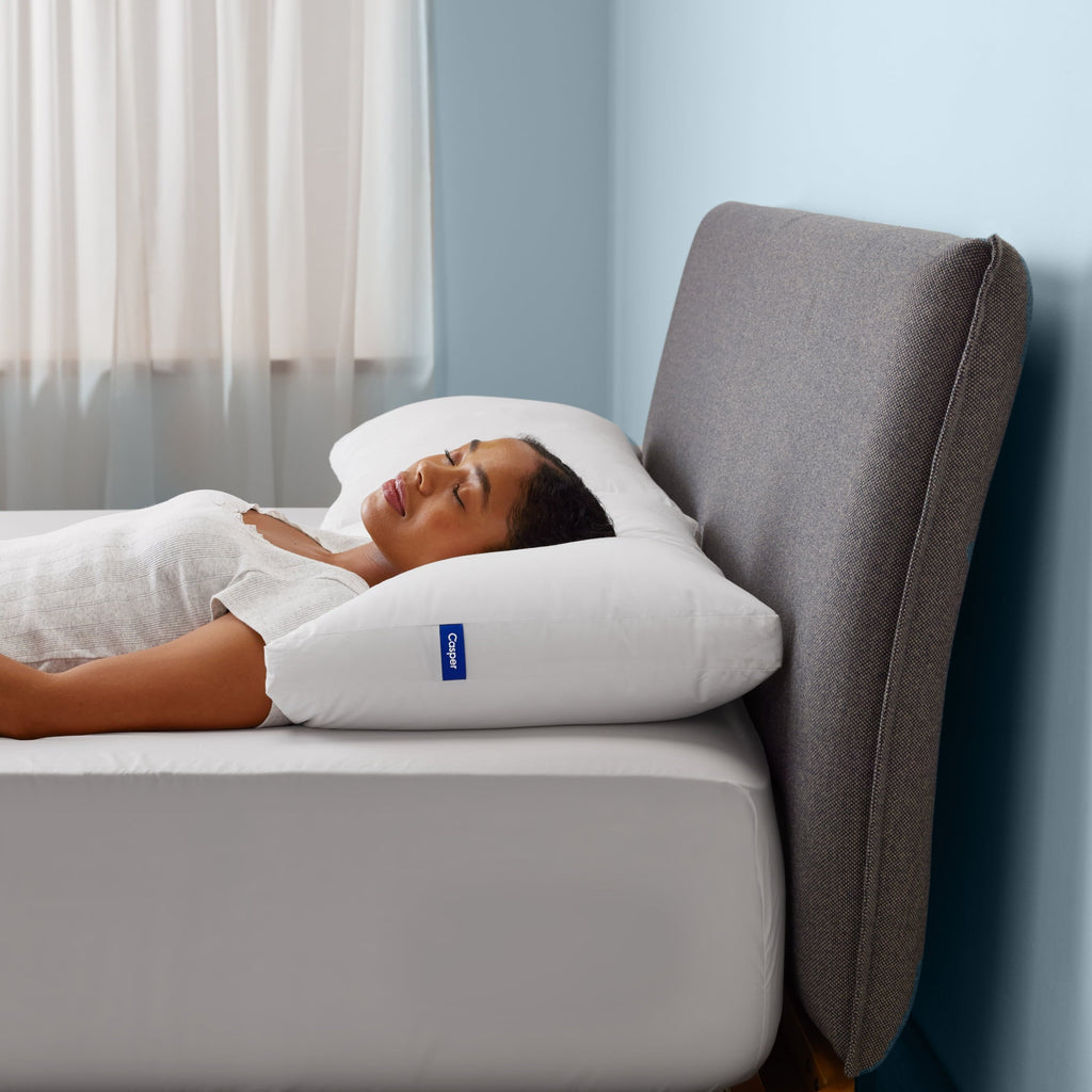 Decorative Plump Essential Pillow, Standard - Orthopedic Shredded Foam Bed Pillow Set Detail