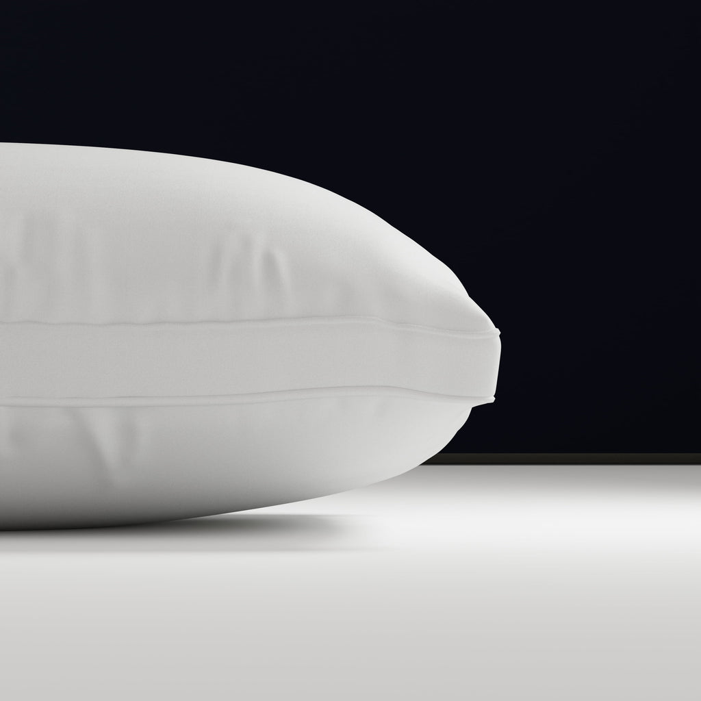 Hotel Collection Cooling Bed Pillow, Jumbo, White- Extra Firm, 2 Count - Orthopedic Shredded Foam Bed Pillow Set Detail