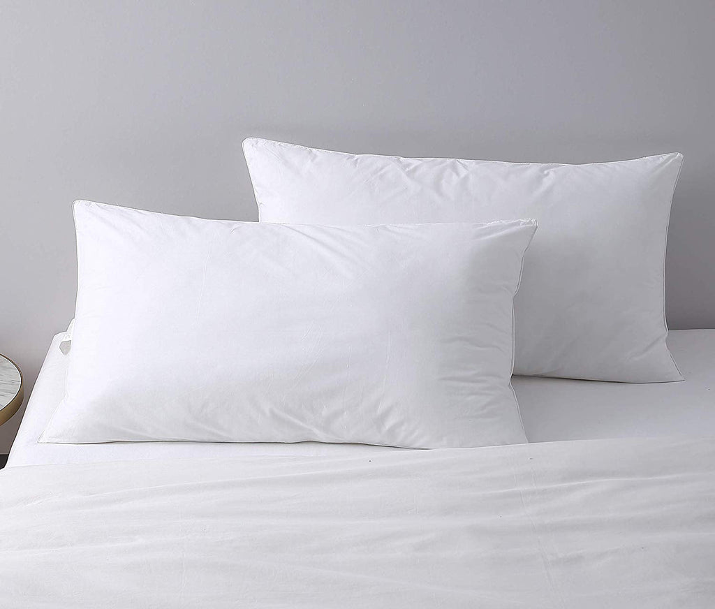 Orthopedic Support Bed Pillows King Size Pillows Set of 2, Pillows for Sleeping,Polyester Microfiber Cover,Super Soft Set of 2(... - Hotel Quality Plush Sleeping Pillows Detail