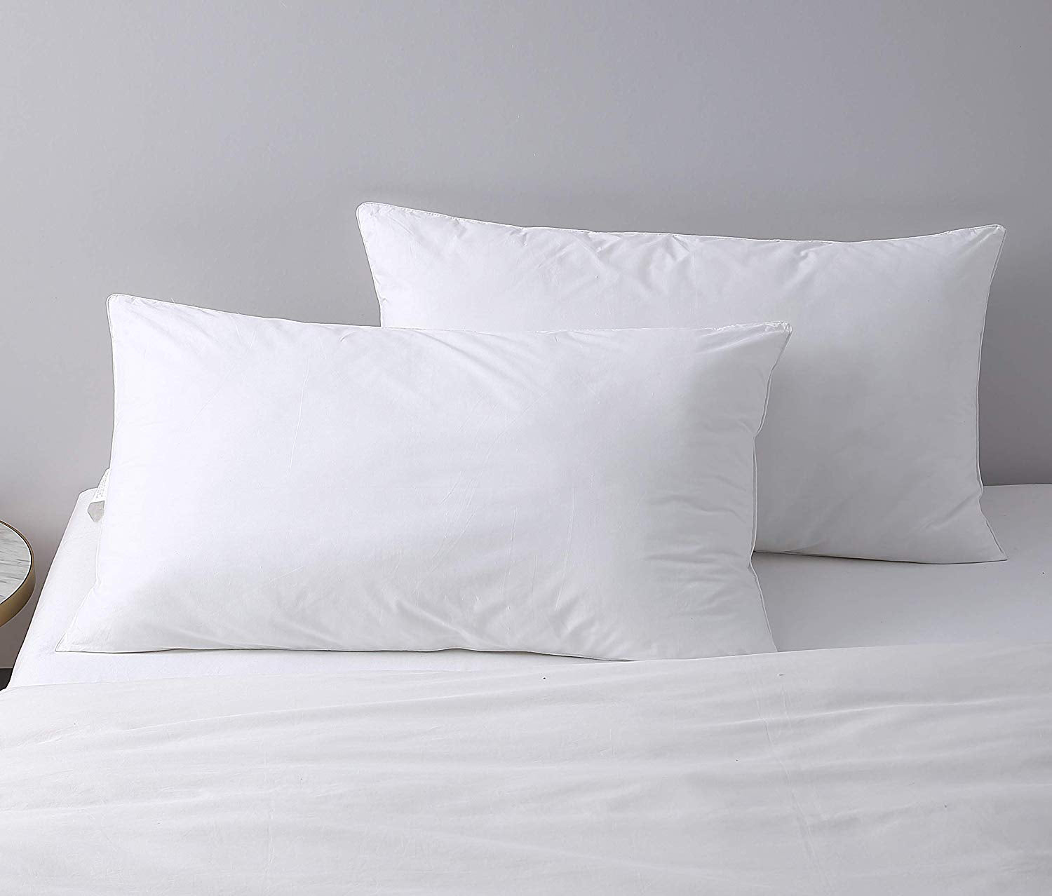 Orthopedic Support Bed Pillows King Size Pillows Set of 2, Pillows for Sleeping,Polyester Microfiber Cover,Super Soft Set of 2(... - Hotel Quality Plush Sleeping Pillows Detail